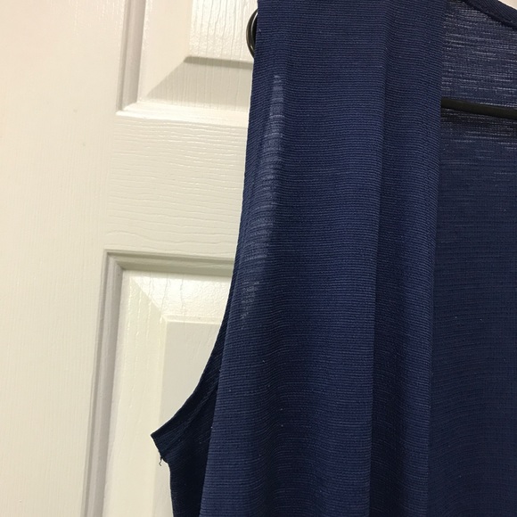 LuLaRoe Navy Blue Everyday Open Sides Plus Size Vest Duster Cardigan - Picture 4 of 7